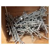 Lot of 10-24 x 3.5" Machine Screws and Jug of 1/4" Machine Screws