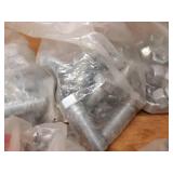 Large Lot of 3/4" & 5/8" Nuts and Bolts