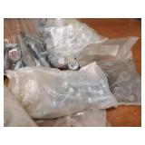Large Lot of 3/4" & 5/8" Nuts and Bolts
