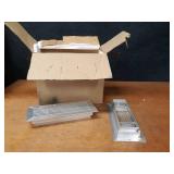 Case of (6) Aluminum Vent Covers - Fits Duct 12" x 4"