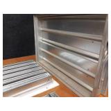 Lot of (4) Duct Grates & Dampers 22x12, 24x6, 24x16, 14x6