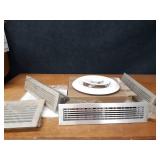 Lot of (6) Assorted Duct Grates 18" x 3"