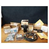Large Lot of HVAC Parts - Valves, Blower Motor, Time Delay Kit and More