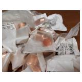 Lot of (30) NIBCO Copper Fittings (Cleaned for Oxygen Use) and Bin of Transformers