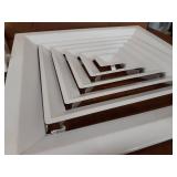 Lot of Duct Grates / Diffusers and Duct Work