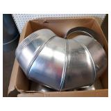Case of (4) 12" Aluminum 90° Elbows