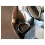 Large Box of Assorted Ductwork and More