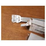 Lot of Copper Plated Pipe Carrier Brackets - Sioux Chief