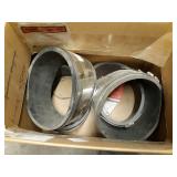 PALLET LOT - Aluminum Flex Duct (3"), Diffusers, Vents, NEW American Standard Toilet and More
