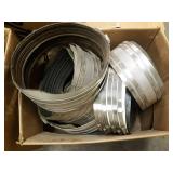 PALLET LOT - Aluminum Flex Duct (3"), Diffusers, Vents, NEW American Standard Toilet and More