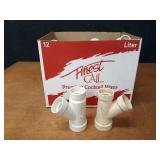 Lot of (25) 1-1/2" x 1-1/2" x 2" PVC DWV Wyes