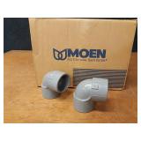 Lot of (12) CPVC Sch80 2" 90° Elbows