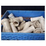 Lot of (25) 1-1/2" x 1-1/2" x 2" PVC DWV Wyes