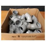 Lot of (36) 2" CPVC 90°, 45° Elbows and Couplers