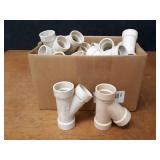 Lot of (20) 1-1/2"  PVC DWV Wyes