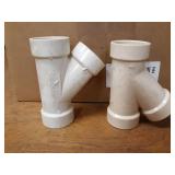 Lot of (20) 1-1/2"  PVC DWV Wyes