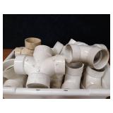 Lot of (10) 3" Double Sanitary Tees