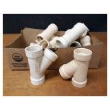 Lot of (20) 1-1/2"  PVC DWV Wyes