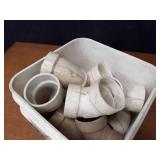 Lot of (25) 2" 60° PVC DWV Pipe Elbows