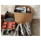 PALLET LOT - Steel Pipe Hangers, PVC Fittings and More