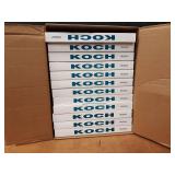 Lot of (12) KOCH 18" x 24" x 2" MERV 8 Air Filters