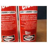 (4) New Bottles of Harris Stay-Clean Liquid Soldering & Tinning Flux - 16oz each