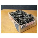 Lot of (100) 1-1/2" Malleable Split Ring Steel Pipe Hangers - Uses 3/8" Rod