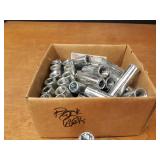 Lot of (39) 3/4" Steel Drop In Anchors