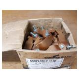 Lot of (50) 2" Copper Pipe Strut Clamps
