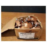 Lot of (75) 2" Copper Pipe Strut Clamps
