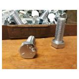 Lot of (215) Grade 5 Bolts - 5/8" x 1.75"