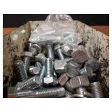 Bin of Assorted 5/8" Bolts