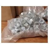 Large Lot of 5/8" Bolts, Nuts and Washers
