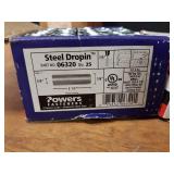 Lot of (175) 1/2" & 5/8" Steel Drop In Anchors