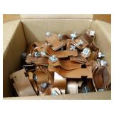 Lot of (80) 2" & 2.5" Pipe Strut Clamps