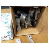 Large Lot of Assorted Pipe Strut Clamps and More