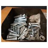 Large Lot of Bolts and Hardware - Bolt sizes include 3/8", 1/2",  5/8" & 3/4"