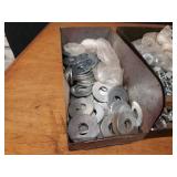 Large Lot of Nuts and Washers - 1/2", 5/8" & 3/4"