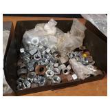 Large Lot of Nuts and Washers - 1/2", 5/8" & 3/4"