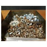 Large Lot of Bolts and Nuts - Long Bolts are 3/4" from 6" to 8" Long, Nuts are Mostly 5/8"
