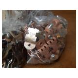 Large Lot of 1/2", 3/4" & 1" Strut Pipe Clamps