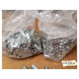 Large Lot of Threaded Rod Couplers - 1/2" x 1/2" & 1/4" x 3/8"