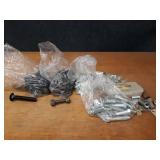 Lot of Bolts and Hardware - 3/4" x 3.5" Carriage Bolts and More