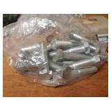 Lot of Bolts and Hardware - 3/4" x 3.5" Carriage Bolts and More