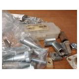 Lot of Bolts and Hardware - 3/4" x 3.5" Carriage Bolts and More