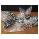 Large Assorted Lot of Split Ring Pipe Clamps - 1/2" to 4"