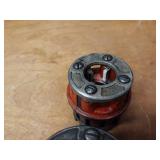 RIDGID Pipe Threader and (5) Dies