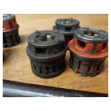 RIDGID Pipe Threader and (5) Dies