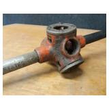 RIDGID Pipe Threader w/ 1/2", 3/4" & 1" Dies