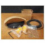 Spools of 1/4" HVAC Air Tubing and Fittings